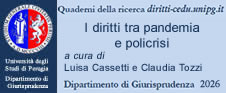 QUADERNO n. 4 , I diritti tra pandemia e policrisi a cura di L.Cassetti e C.Tozzi
